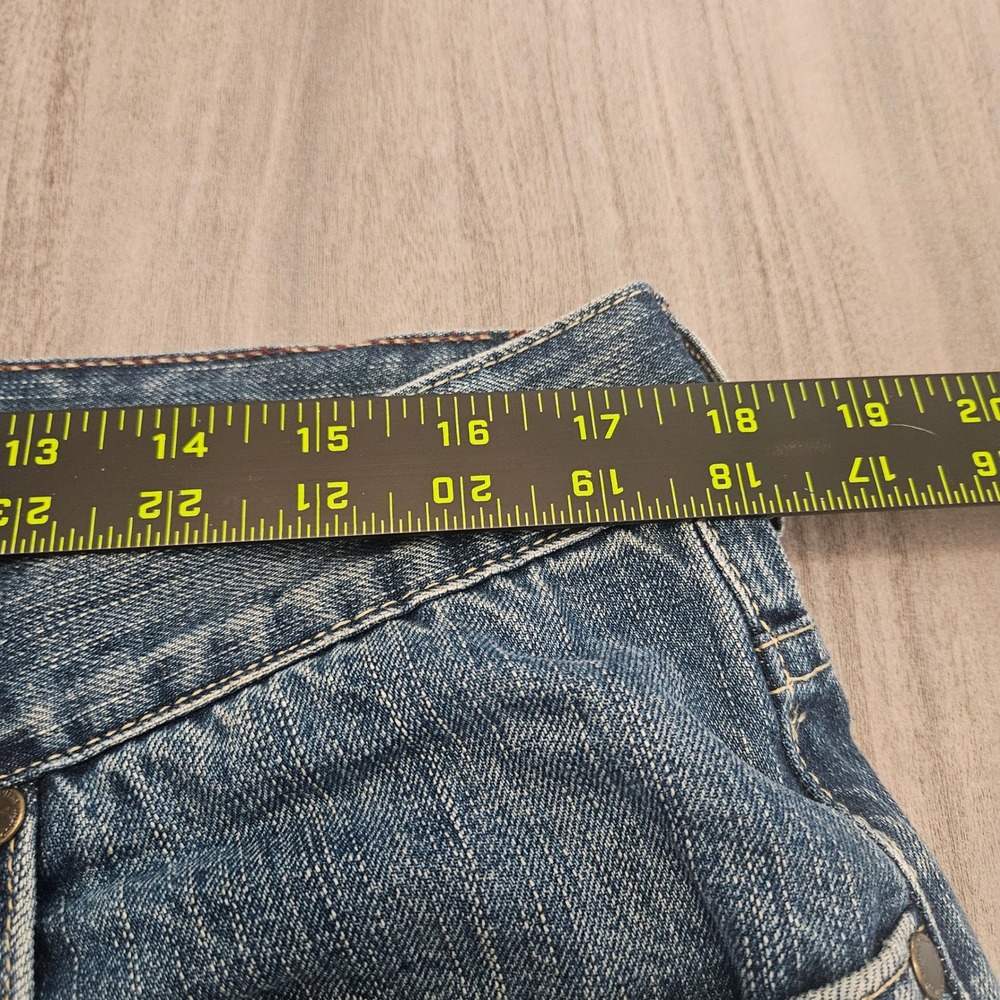 Indigo Palms Mens Boot Cut Jeans Medium Wash 100% Cotton 36x32 RN 86549 - Picture 6 of 9